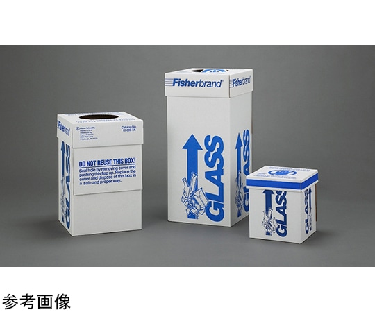 Fisherbrand ガラス廃棄箱 1個×6個入 17-988-448 1セット(ご注文単位1セット)【直送品】