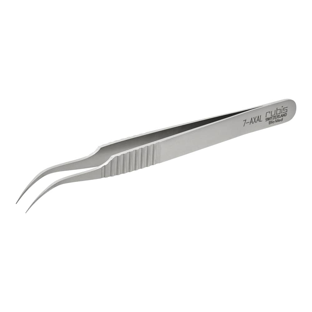 RUBIS MEISTERピンセット(超極細チップ)118mm 7-AXAL-BIO-MED 1本(ご注文単位1本)【直送品】