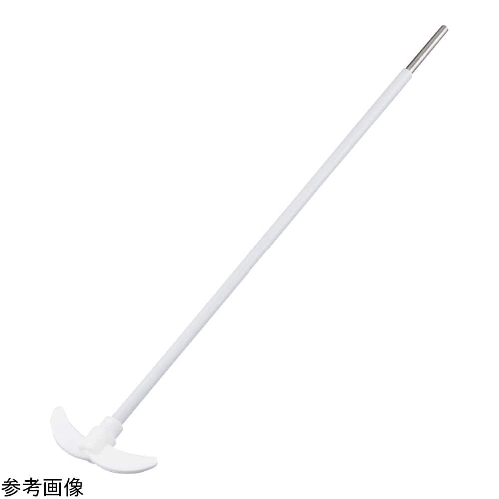 アズワン PTFE攪拌棒（遠心羽根）φ8×500mm　SB-CE500 1個（ご注文単位1個）【直送品】