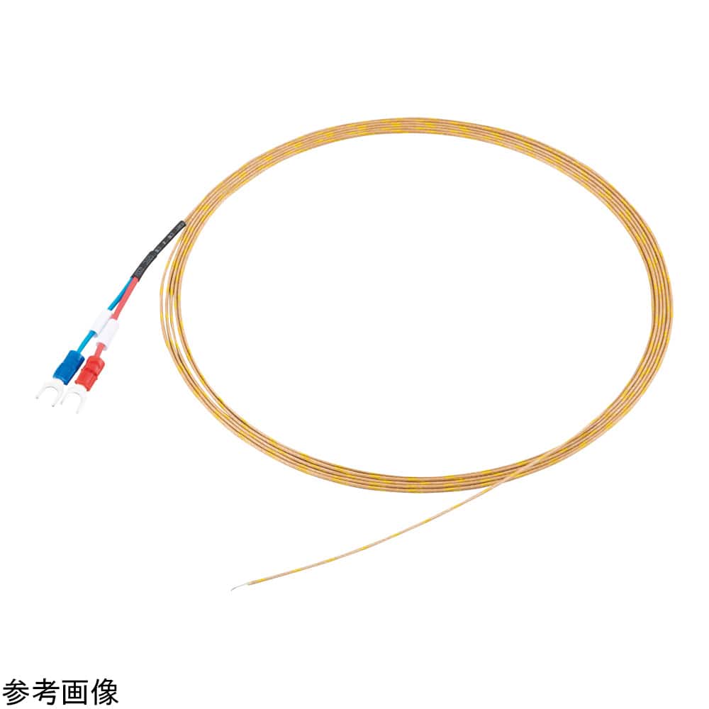 アズワン 被覆K熱電対 ガラス被覆 φ0.25mm 3m DS-2000-0253-M4Y 1個(ご注文単位1個)【直送品】