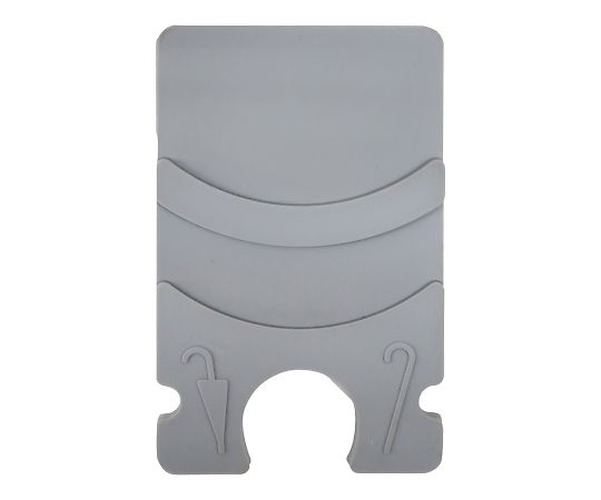 新倉計量器 杖・傘かけ スティックラバー グレー 1個(ご注文単位1個)【直送品】