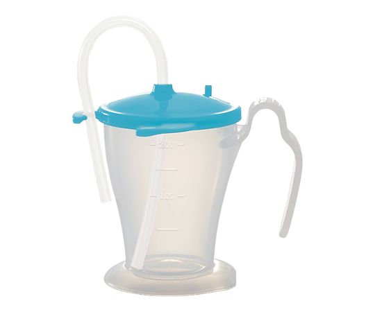 オオサキメディカル ストローカップ ブルー 1個(ご注文単位1個)【直送品】