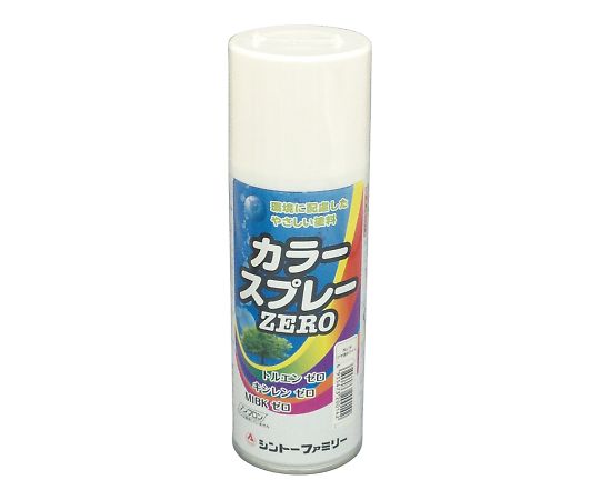 シントーファミリー カラースプレー ZERO つや消しホワイト 2014 1本(ご注文単位1本)【直送品】