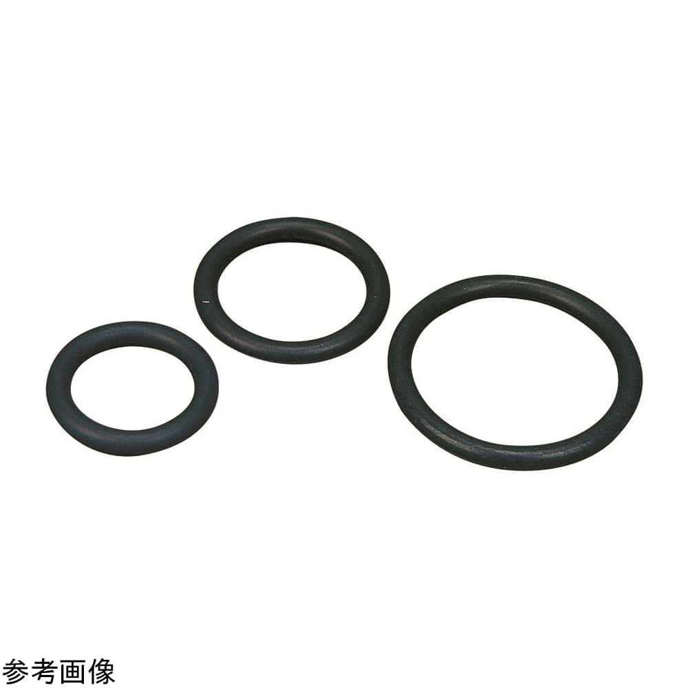 アズワン フッ素樹脂コーティングOリング P-10 10個入　NR0315-004 1袋（ご注文単位1袋）【直送品】