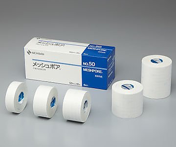 ニチバン メッシュポア 1箱（6巻入）　No.50 1箱（ご注文単位1箱）【直送品】
