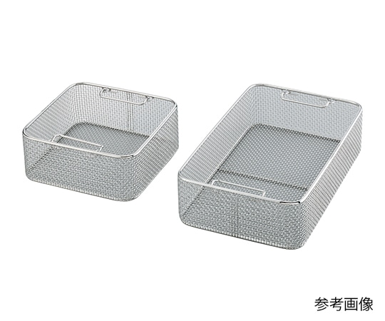 ナビス(アズワン) 滅菌コンテナM用バスケット 405×245×95mm 1個(ご注文単位1個)【直送品】