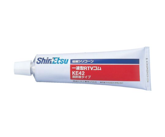 信越化学工業 RTVゴム一般工業用 100ml 透明KE42T-100 1本 (ご注文単位1本) 【直送品】