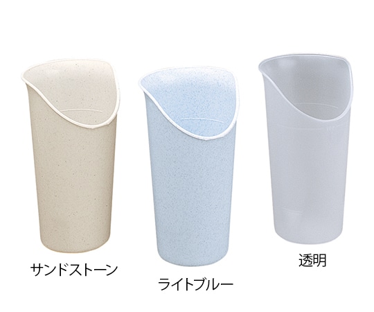 アズワン 鼻にあたらないコップ ロールエッジタイプ サンドストーン 6個入F74593-0612 1箱 (ご注文単位1箱) 【直送品】