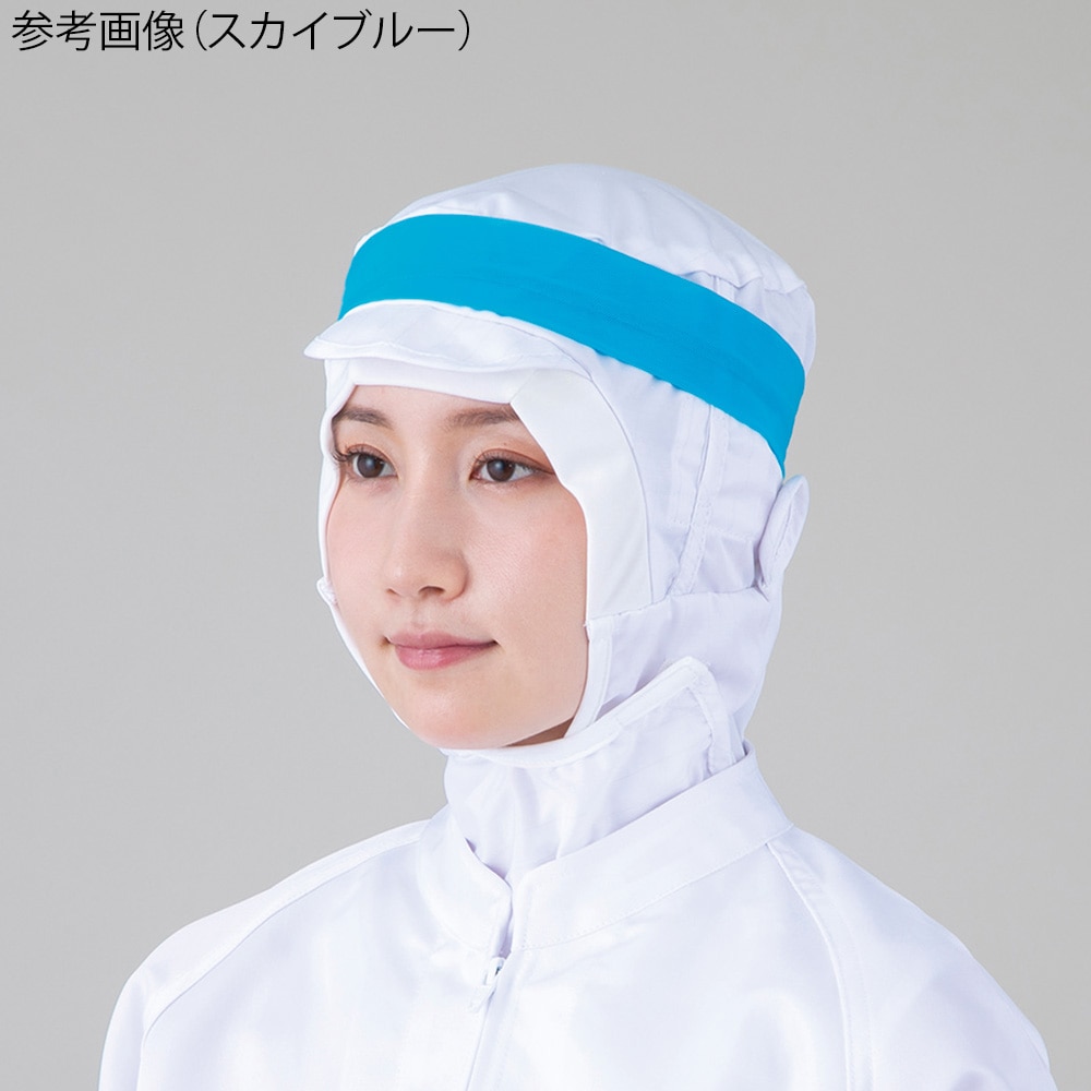 スギヤマ 認識表示カラーヘアバンド (面ファスナー型) イエロー 1枚 (ご注文単位1枚) 【直送品】