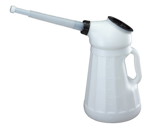 瑞穂化成工業 オイルジョッキ フタ付 5L0154 1個 (ご注文単位1個) 【直送品】