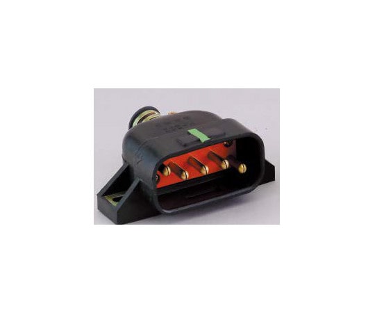 泰和電器 平型安全コネクタ ボディ (受電側) H-202-R 1個 (ご注文単位1個) 【直送品】