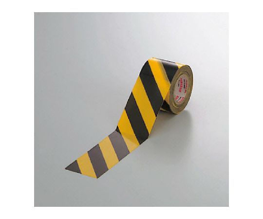 ユニット トラテープ 45mm幅×10m 斜めトラ374-03 1巻 (ご注文単位1巻) 【直送品】