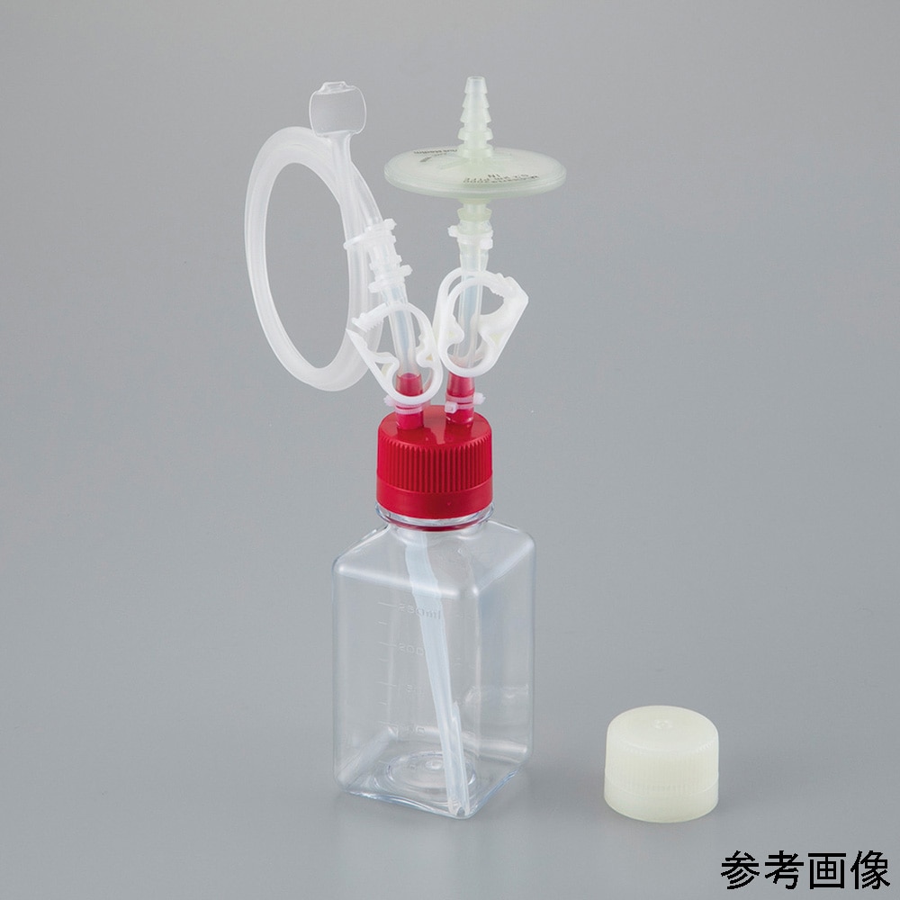アズワン 四角培養瓶クローズドシステム 250mL γ線滅菌済 1箱 (6個入) CC088250-A2 1箱 (ご注文単位1箱) 【直送品】