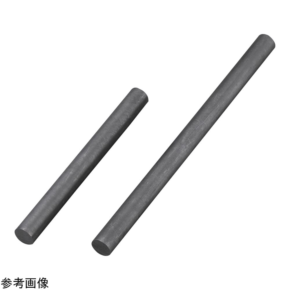 アズワン 黒鉛丸棒 φ6mmGRB-0630 1個 (ご注文単位1個) 【直送品】