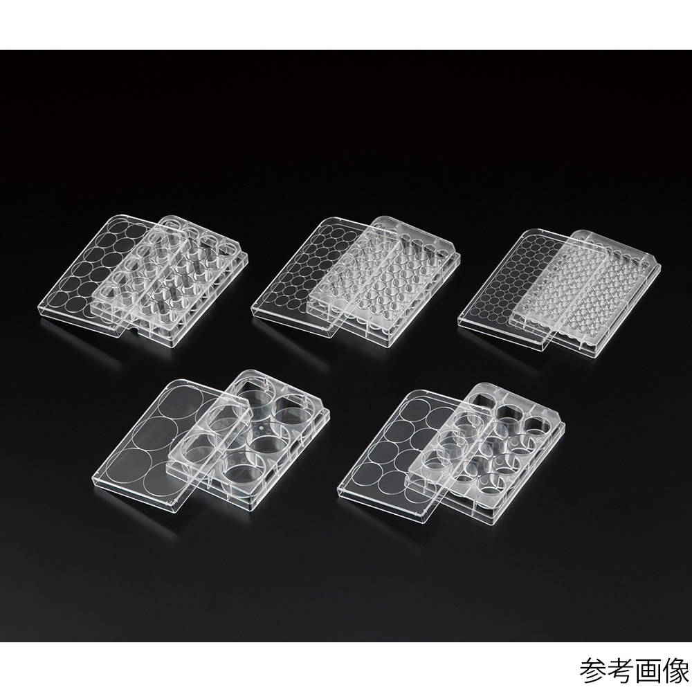 アズワン ビオラモ浮遊細胞用培養プレートα 6ウェル 1箱 (50包入) VFα-P6 1箱 (ご注文単位1箱) 【直送品】