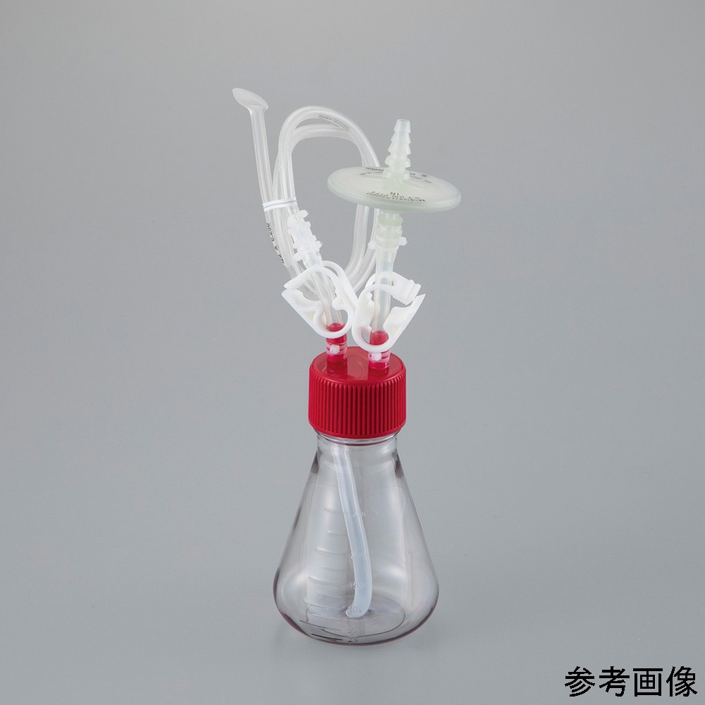 アズワン 培養三角フラスコクローズドシステム 500mL 滅菌済CC036500-A2x1 1個 (ご注文単位1個) 【直送品】