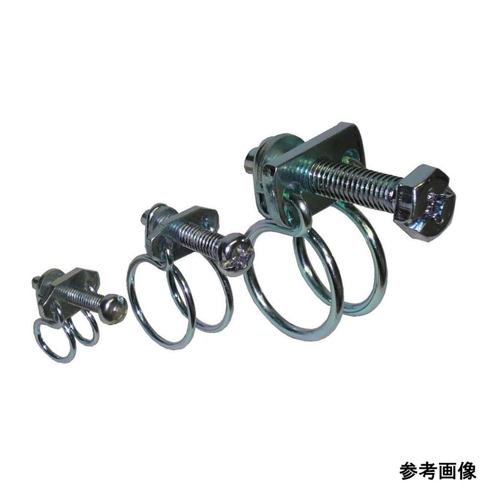 アズワン ワイヤーホースバンド 42φmm 10個入WL-1042-10 1袋 (ご注文単位1袋) 【直送品】