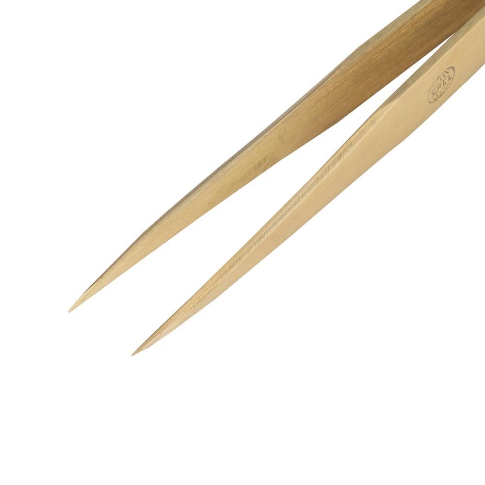 アズワン 真鍮ピンセット 125mm 0.6mmAA-BRASS/P 1本 (ご注文単位1本) 【直送品】