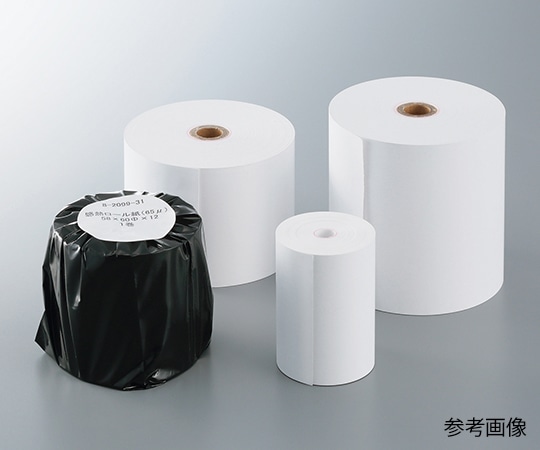 日本ロール紙 感熱ロール紙 80×63 1箱 (2巻入) 1箱 (ご注文単位1箱) 【直送品】