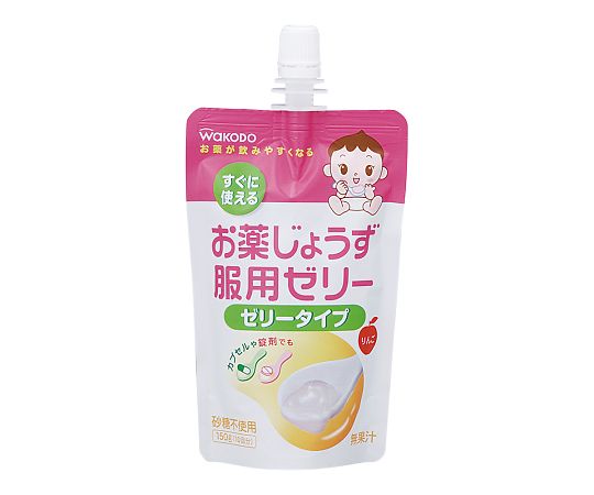 アサヒグループ食品 お薬じょうず服用ゼリー ゼリータイプ りんご 1袋※軽 (ご注文単位1袋) 【直送品】
