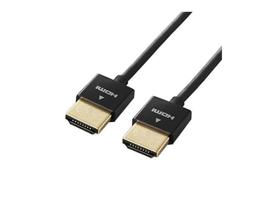 エレコム HDMIケーブル イーサネット対応 スーパースリム 1.0m ブラックDH-HD14SS10BK 1パック (ご注文単位1パック) 【直送品】