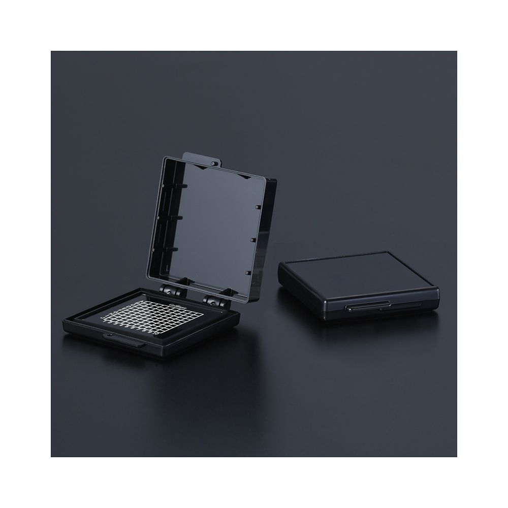 エクシール 精密部品搬送ケース ゲルベースR 2インチ 黒 フラットF5 Lタイプ 10個入 GC00-16003AS 1セット (ご注文単位1セット)【直送品】