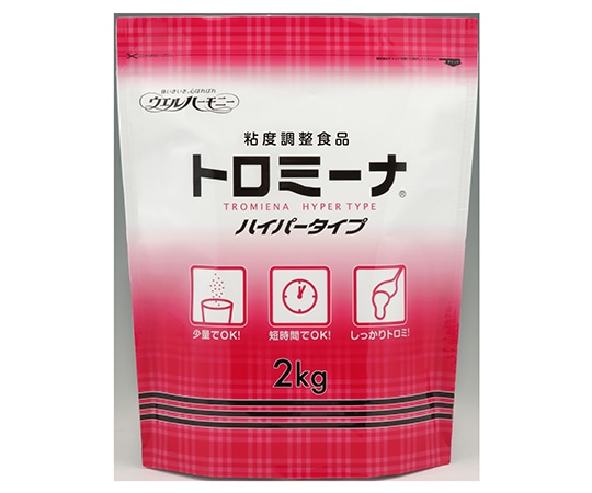 ウエルハーモニー トロミーナ（とろみ調整食品）ハイパータイプ 1ケース（2kg入×5パック） 1箱※軽 (ご注文単位1箱）【直送品】