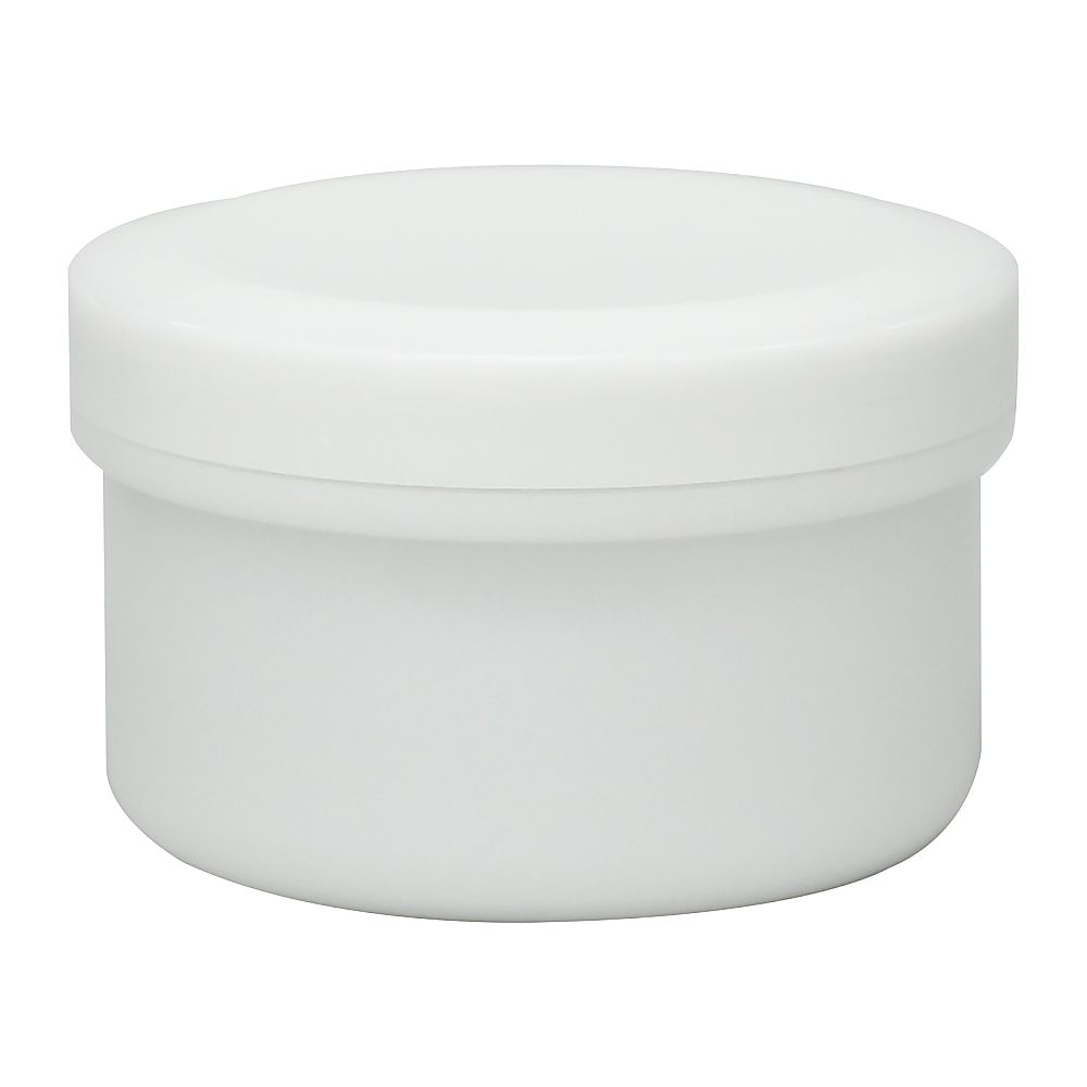 金鵄製作所 アルファ軟膏壷（軟膏容器・増量タイプ）120mL 白 20個 ATA120-01 1袋（ご注文単位1袋）【直送品】