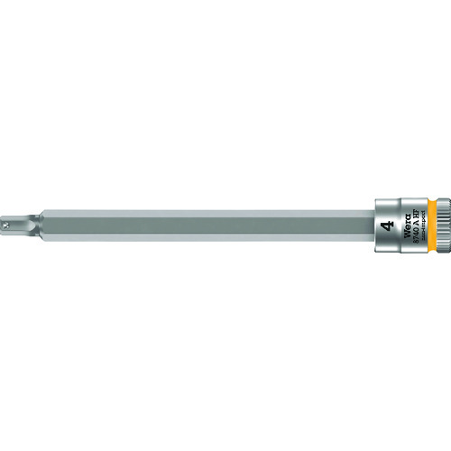 トラスコ中山 Wera 8740A HFソケット Hex-Plus 4.0x100mm(ご注文単位1個)【直送品】