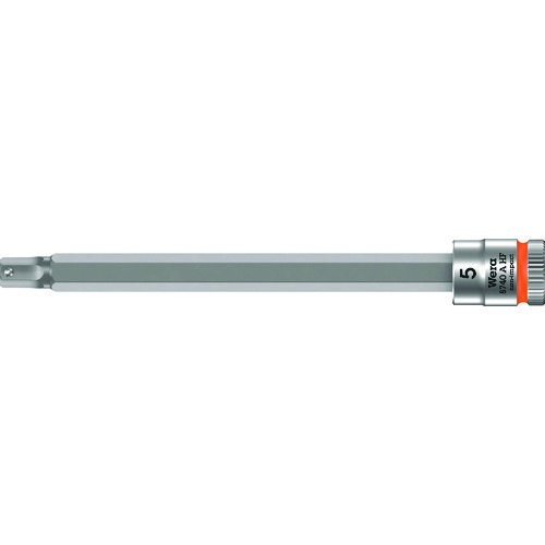 トラスコ中山 Wera 8740A HFソケット Hex-Plus 5.0x100mm(ご注文単位1個)【直送品】