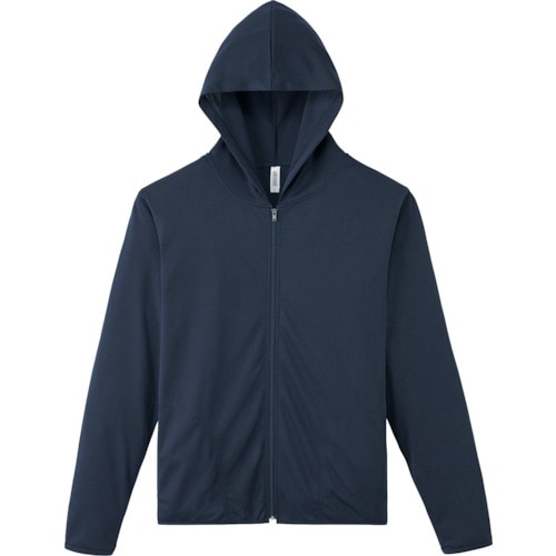 トラスコ中山 glimmer ドライジップパーカーー00338-AMZ-ネイビー-L(ご注文単位1枚)【直送品】
