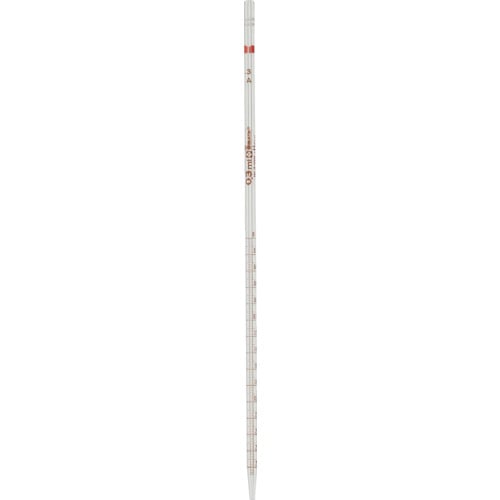 トラスコ中山 SIBATA メスピペット 先端目盛 スーパーグレード 0.3ml 橙(ご注文単位1本)【直送品】