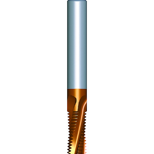 トラスコ中山 NOGA 超硬ソリッドミルスレッドISO 呼び寸法M3 ピッチ0.50mm(ご注文単位1本)【直送品】