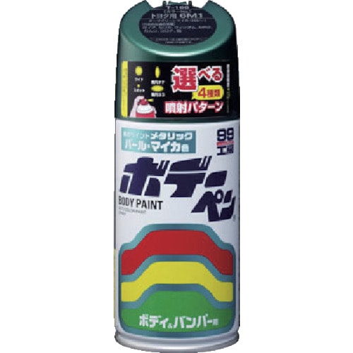 トラスコ中山 ソフト99 ボデーペン(ソリッド) M-510 赤(ご注文単位1本)【直送品】
