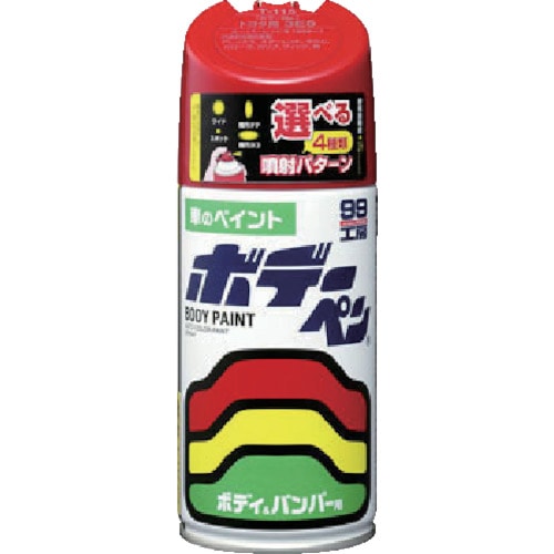 トラスコ中山 ソフト99 ボデーペン(メタリック・マイカ) M-536 赤(ご注文単位1本)【直送品】