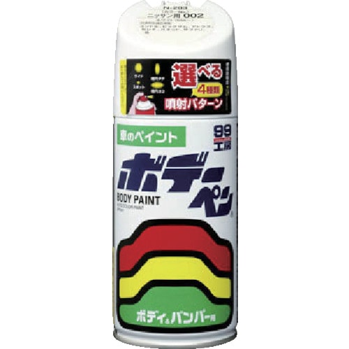 トラスコ中山 ソフト99 ボデーペン(メタリック・マイカ) S-812 白(ご注文単位1本)【直送品】
