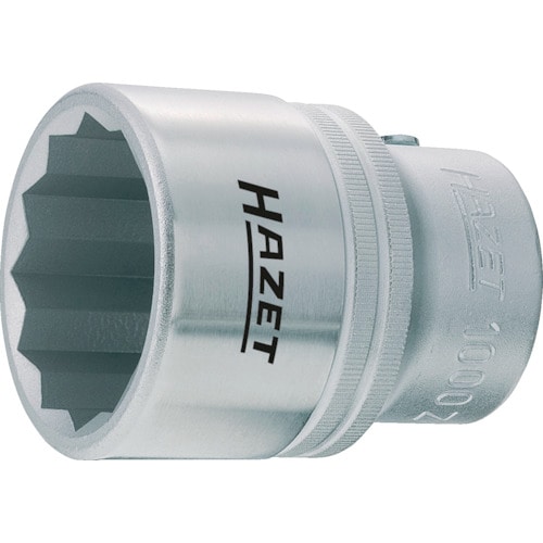 トラスコ中山 HAZET ソケットレンチ(12角タイプ・差込角19mm・対辺24mm)(ご注文単位1個)【直送品】