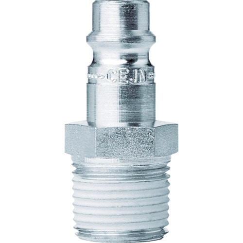トラスコ中山 セイン シリーズ320 ニップル NPT1/8オネジ (ご注文単位1個)【直送品】