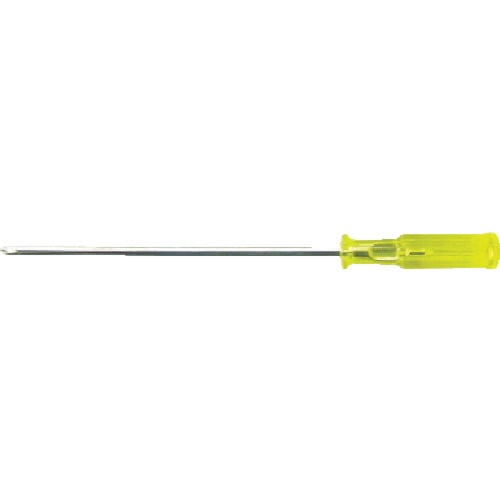 トラスコ中山 アネックス P柄精密ドライバー +0×100(ご注文単位1本)【直送品】