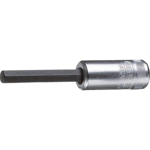 トラスコ中山 GEDORE ロングヘキサゴンビットソケット 3/8 10mm IN30L(ご注文単位1個)【直送品】