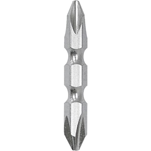 トラスコ中山 サンフラッグ ブロンズ両頭ビット2本組#2X45mm(ご注文単位1パック)【直送品】