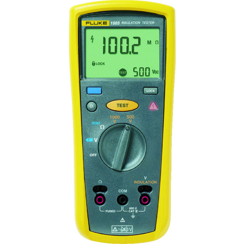 トラスコ中山 FLUKE デジタル絶縁抵抗計(2レンジ)(ご注文単位1台)【直送品】