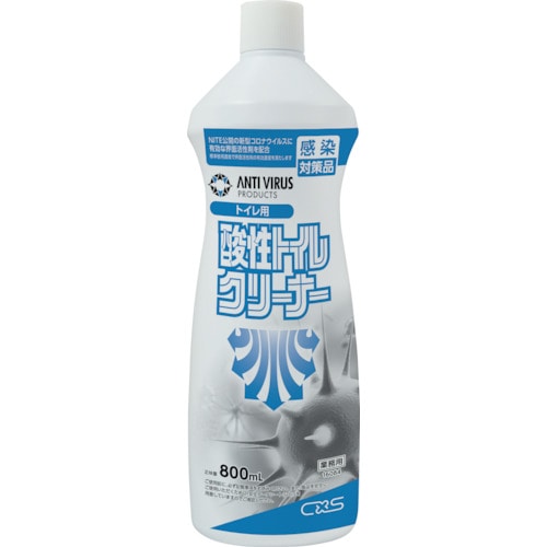 トラスコ中山 シーバイエス 洗浄剤 酸性トイレクリーナー 800ml(ご注文単位1本)【直送品】