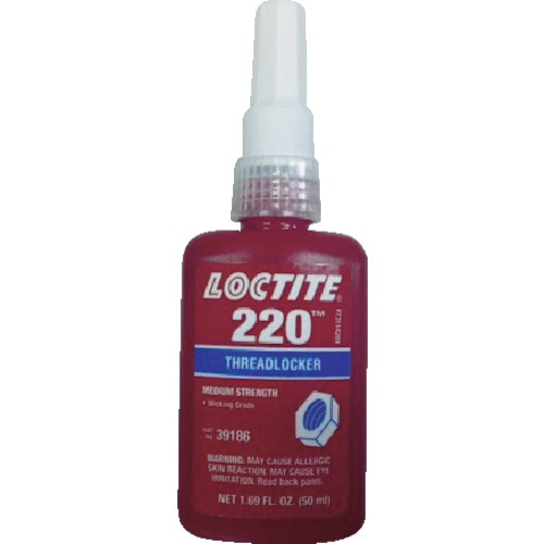 トラスコ中山 ロックタイト ねじ緩み止め接着剤22010ml(ご注文単位1本)【直送品】