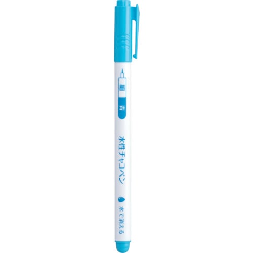 トラスコ中山 クロバー 水性チャコペン 青 細(ご注文単位1個)【直送品】