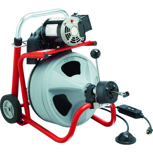 トラスコ中山 RIDGID K-400AF W/C-45IW ドレンクリーナー(ご注文単位1セット)【直送品】