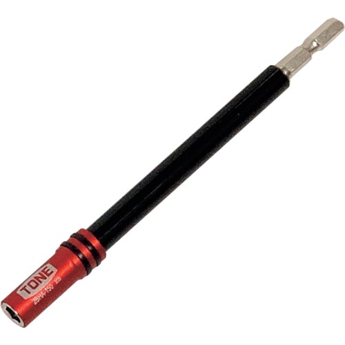 トラスコ中山 TONE 電動ドリル用ビットホルダー 差込角6.35mm 全長150mm(ご注文単位1個)【直送品】