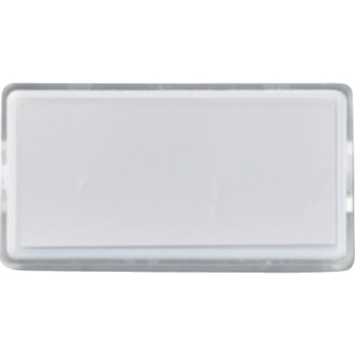 トラスコ中山 緑十字 マグネット付きカードケース 白 MGK-50W 25×50×8mm 台紙付 エンビ(ご注文単位1個)【直送品】