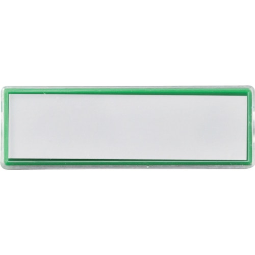 トラスコ中山 緑十字 マグネット付きカードケース 緑 MGK-80G 25×80×8mm 台紙付 エンビ(ご注文単位1個)【直送品】