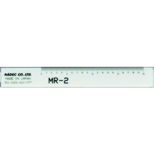 トラスコ中山 KENIS 顕微鏡用マイクロルーラー MR-2 (5枚入)(ご注文単位1袋)【直送品】